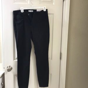 Black Loft velvet legging